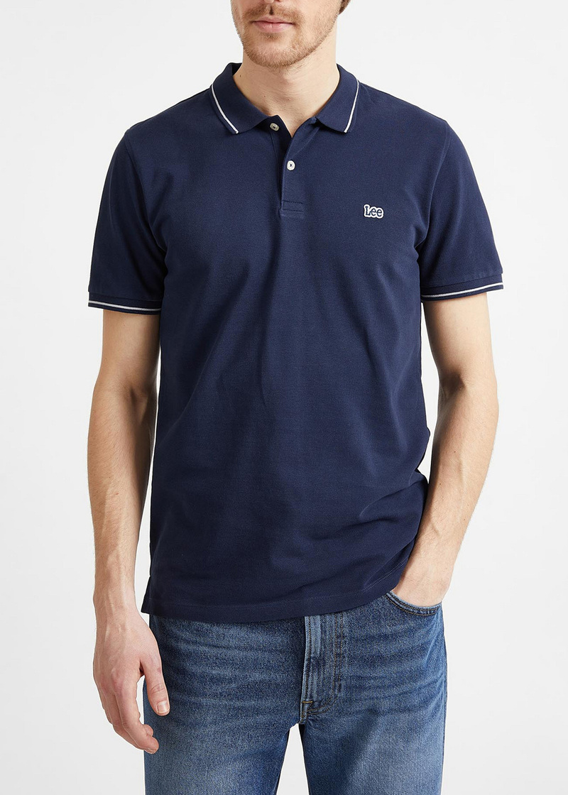 Lee Pique Polo Navy - L61ARL35