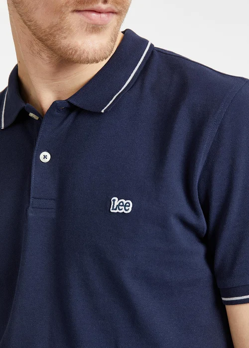 Lee Pique Polo Navy