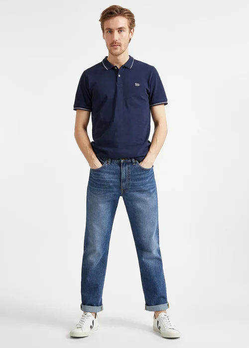 Lee Pique Polo Navy