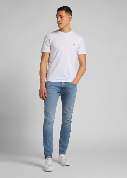 Lee Logo Tee White