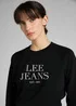 Lee Crew Neck Sweatshirt Black