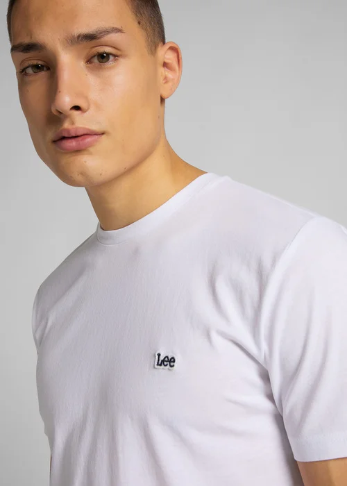 Lee Logo Tee White