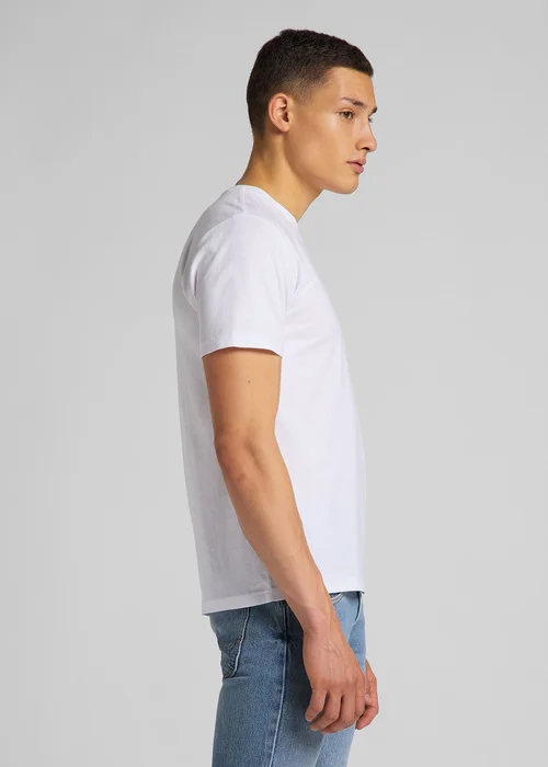 Lee Logo Tee White