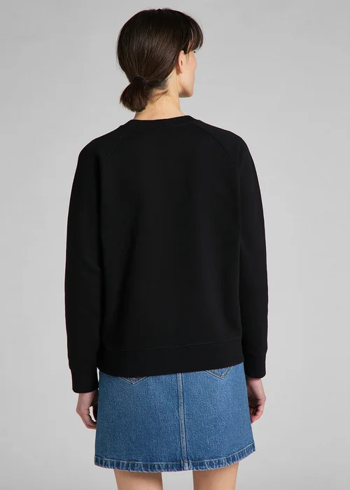 Lee Crew Neck Sweatshirt Black