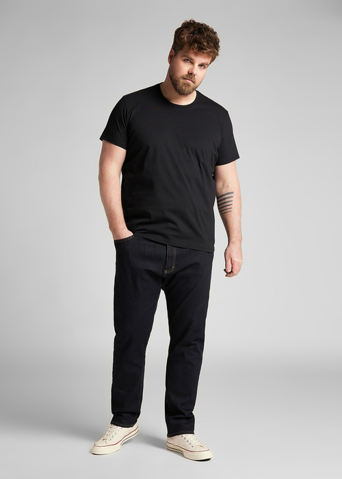 Lee Twin Pack Crew Tee Black - L680CM01