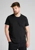 Lee Twin Pack Crew Tee Black
