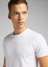 Lee Twin Pack Crew Tee White