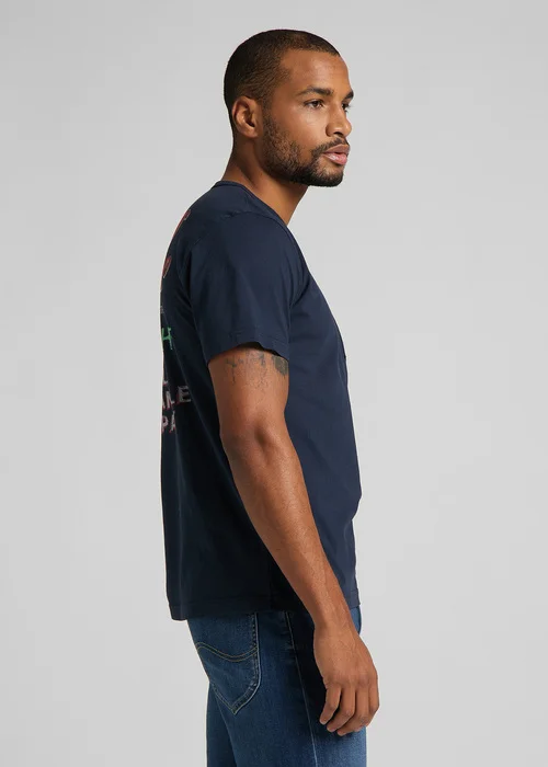 Lee Poster Tee Navy