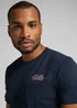 Lee Poster Tee Navy