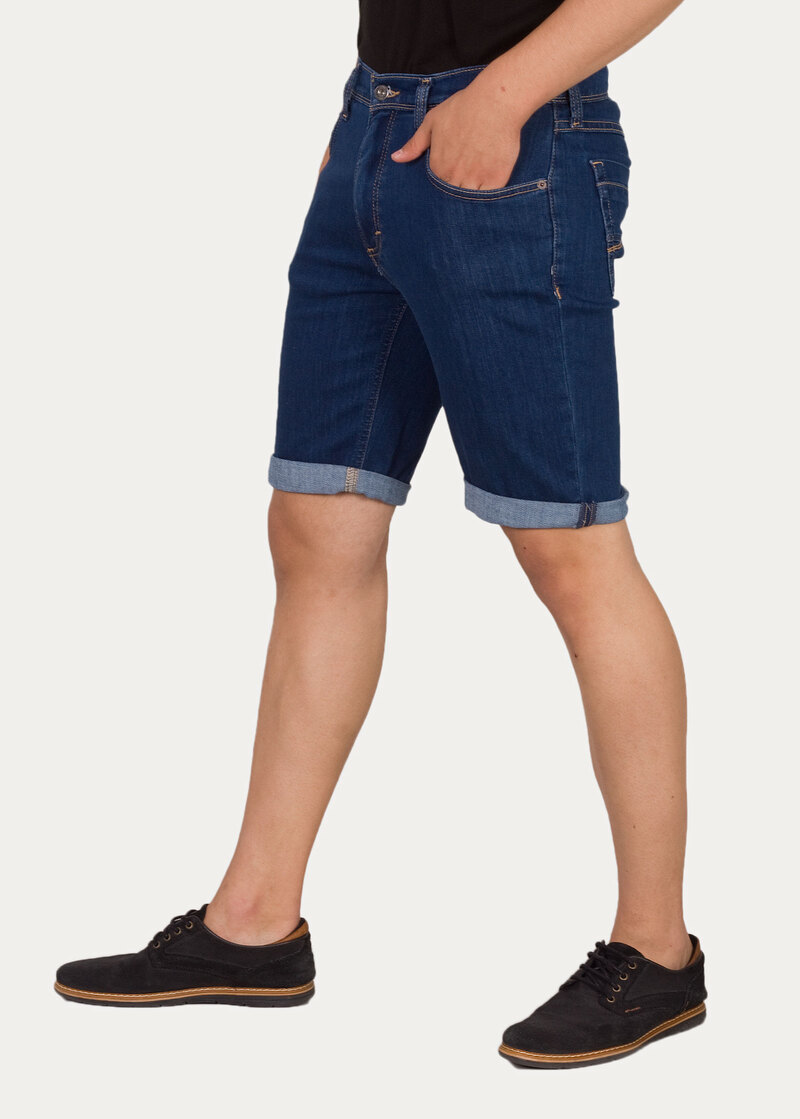 Mustang Washington Shorts Denim Blue