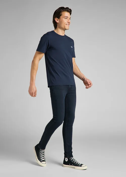 Lee Patch Logo Tee Navy