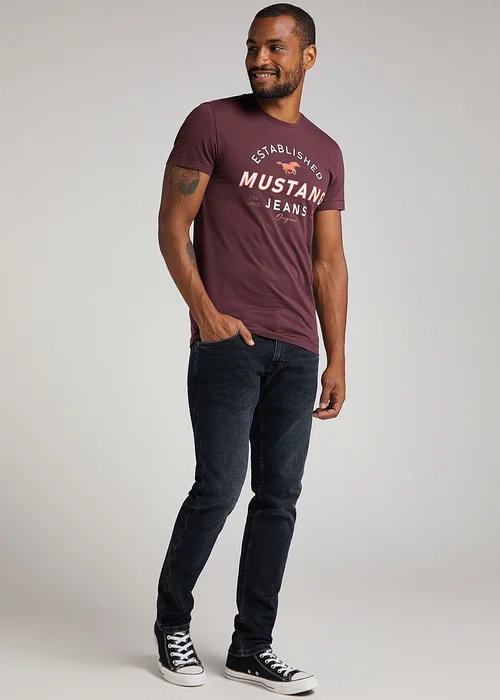 Mustang Oregon Tapered Denim Blue