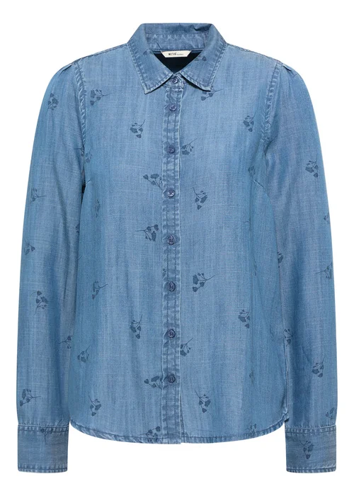 Mustang Emma Denim Aop Denim Blue