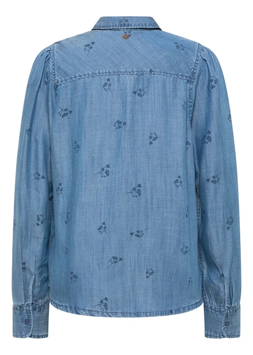 Mustang Emma Denim Aop Denim Blue