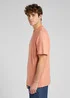 Lee Logo Loose Tee Rust