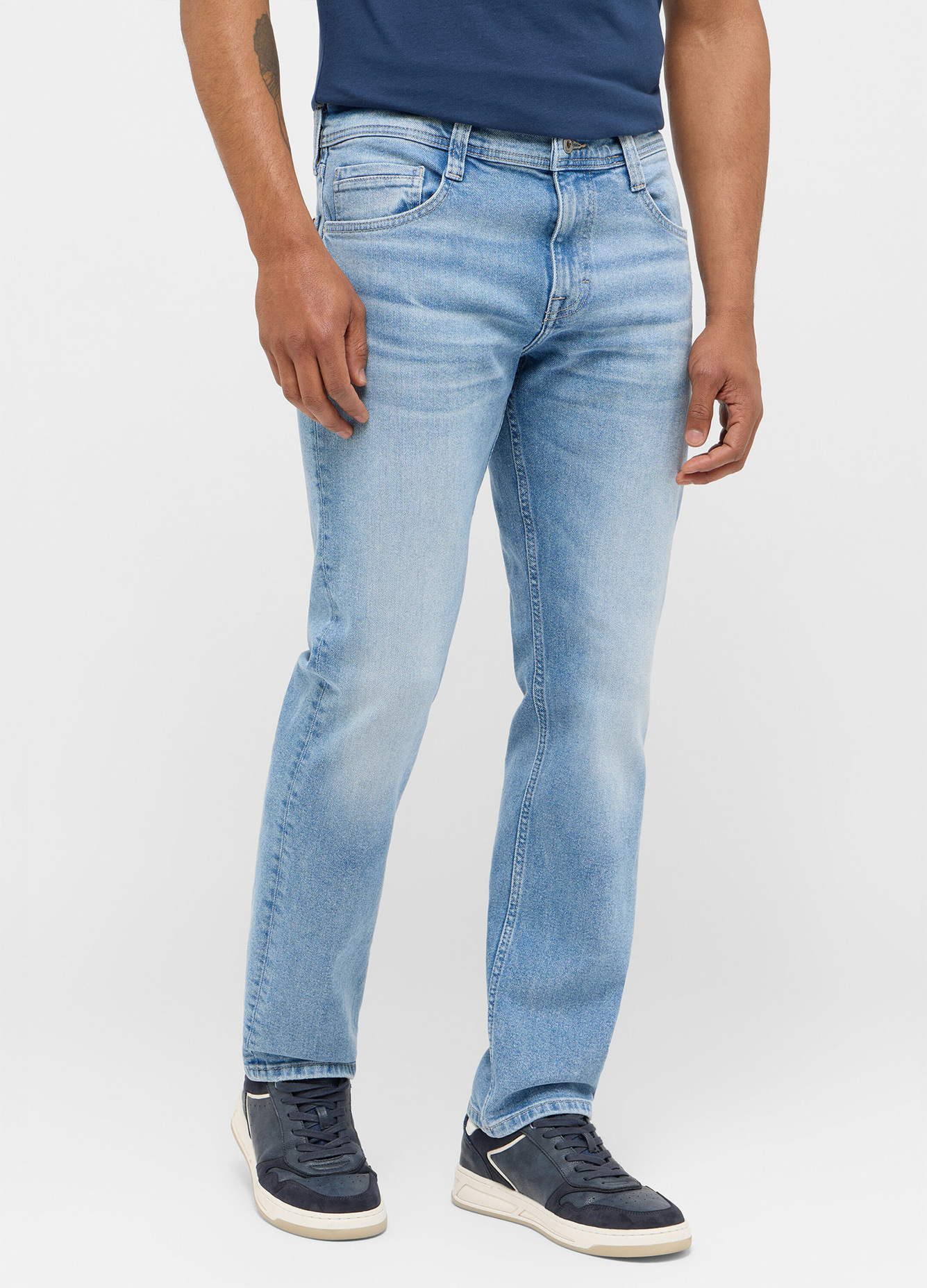 Mustang Jeans Denver Straight Denim Blue - 1014878-5000-414