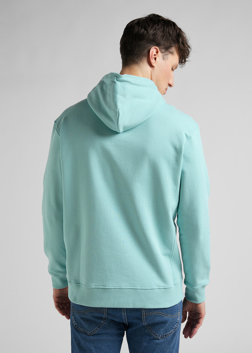 Lee Plain Hoodie Mint Blue - L80YSPUD