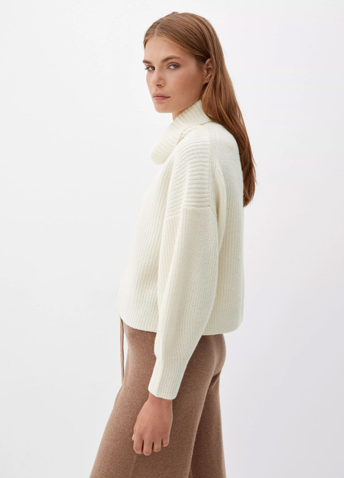 Soliver Wool Blend Jumper Ecru - 2120703