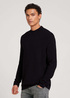 Tom Tailor Geometric Structured Sweater Black - 1028385-29999