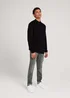 Tom Tailor Geometric Structured Sweater Black