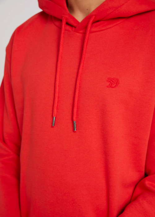 Tom Tailor Hoody With Embro Blood Orange - 1030860-20013