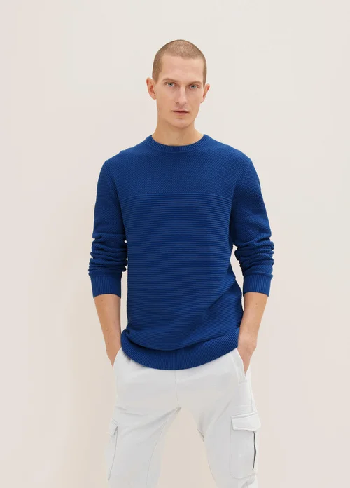 Tom Tailor Knit Hockey Blue