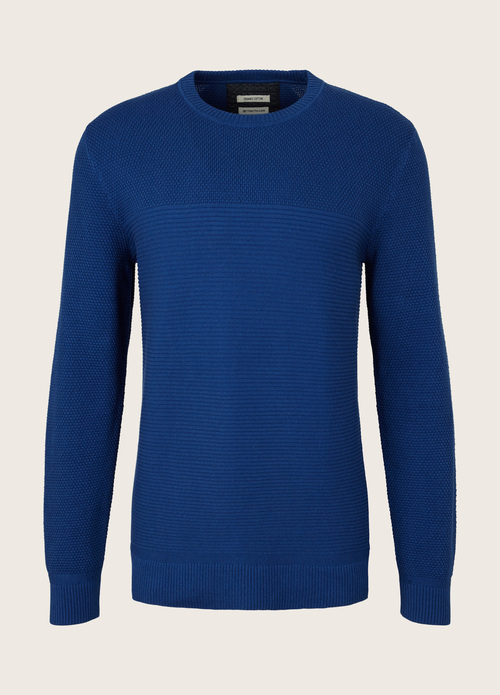 Tom Tailor Knit Hockey Blue - 1032302-19168