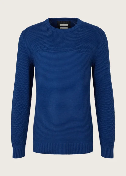 Tom Tailor Knit Hockey Blue