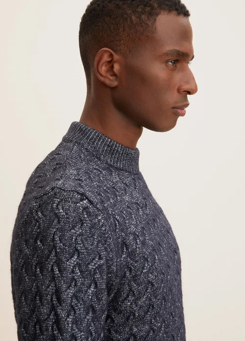 Tom Tailor Pullover Knit Navy Melange