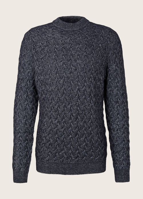 Tom Tailor Pullover Knit Navy Melange - 1033650-13160