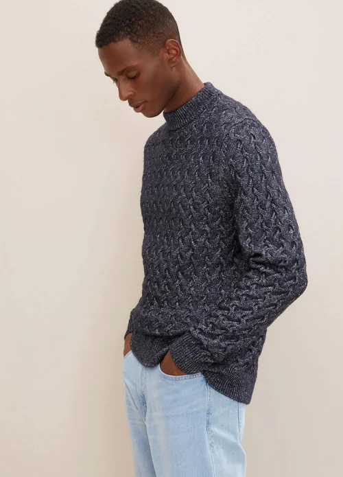Tom Tailor Pullover Knit Navy Melange