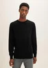 Tom Tailor Simple Knitted Jumper Black