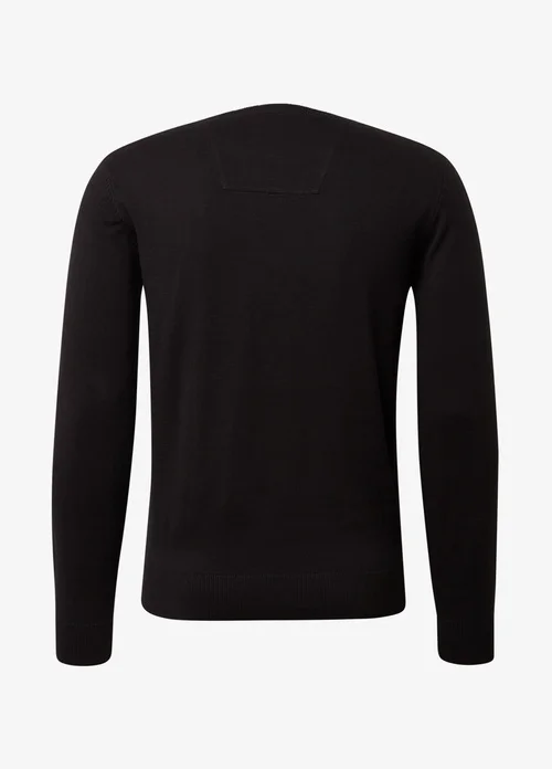 Tom Tailor Simple Knitted Jumper Black