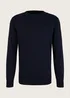 Tom Tailor Simple Knitted Jumper Knitted Navy Melange