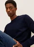 Tom Tailor Simple Knitted Jumper Knitted Navy Melange