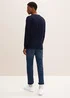 Tom Tailor Simple Knitted Jumper Knitted Navy Melange