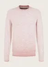 Tom Tailor Knitted Sweater With A Round Neckline Velvet Rose
