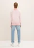 Tom Tailor Knitted Sweater With A Round Neckline Velvet Rose