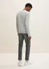 Tom Tailor Simple Knitted Jumper Light Soft Grey Melange