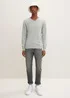 Tom Tailor Simple Knitted Jumper Light Soft Grey Melange