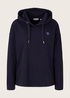 Tom Tailor Hoodie Dark Blue 306 - 1030497-10302