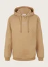 Denim Tom Tailor Printed Hoodie Splashed Clay Beige