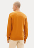 Tom Tailor Mottled Knitted Sweater Rusty Orange Burned Melange - 1027661-27682