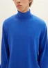 Tom Tailor Basic Turtleneck Knit Shiny Royal Blue