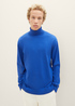 Tom Tailor Basic Turtleneck Knit Shiny Royal Blue - 1038675-14531