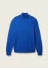 Tom Tailor Basic Turtleneck Knit Shiny Royal Blue