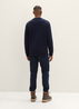 Tom Tailor Sweatshirt With A Print Sky Captain Blue - 1040047-10668