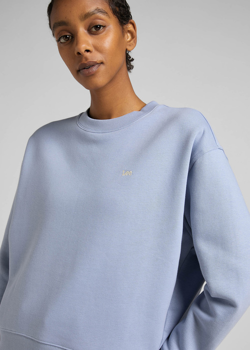 Lee Crew Neck Sweatshirt Parry Blue - L53LLJ66