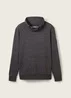 Tom Tailor Sweatshirt In A Melange Look Sky Captain Blue White Melange