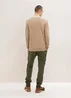 Tom Tailor Simple Knitted Jumper Hazel Brown Melange